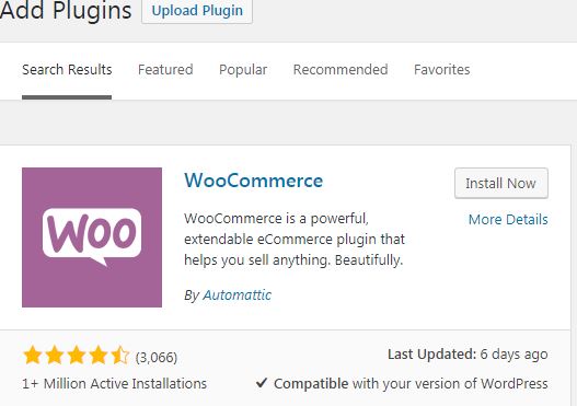 ecommerce plugin for wordpress
